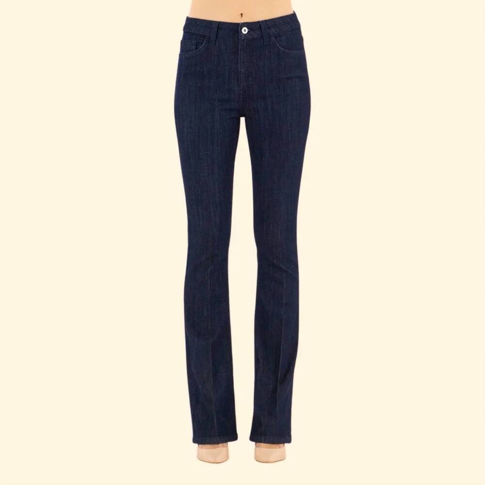 NEW MORRISON DENIM the starlet boot cut jeans in east coast rinse